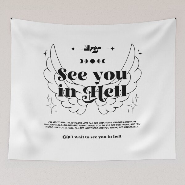 Item preview, YVES SEE YOU IN HELL designed and sold by velvetmoonlab.