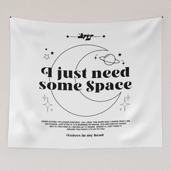 Item preview, YVES VIOLA I JUST NEED SOME SPACE designed and sold by velvetmoonlab.