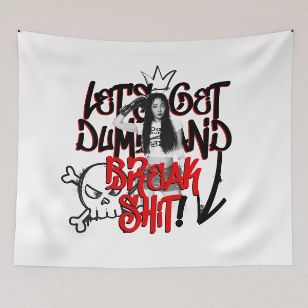 Item preview, YVES VIOLA LET'S GET DUMB  designed and sold by velvetmoonlab.