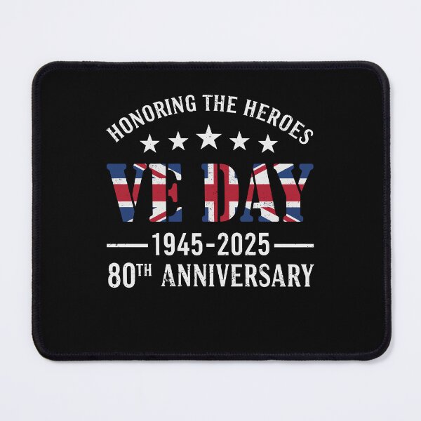 Item preview, VE Day 2025 Flag 80th anniversary 2025 V-E Day 80th designed and sold by varioarts.