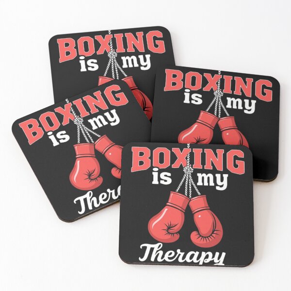 Item preview, Boxing Is My Therapy – Fighter Gym Motivational Design designed and sold by haitrieuic96.