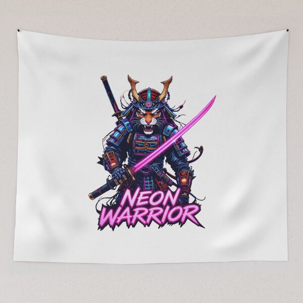 Item preview, Cyber Samurai Tiger designed and sold by Dazzle-Sizzle.