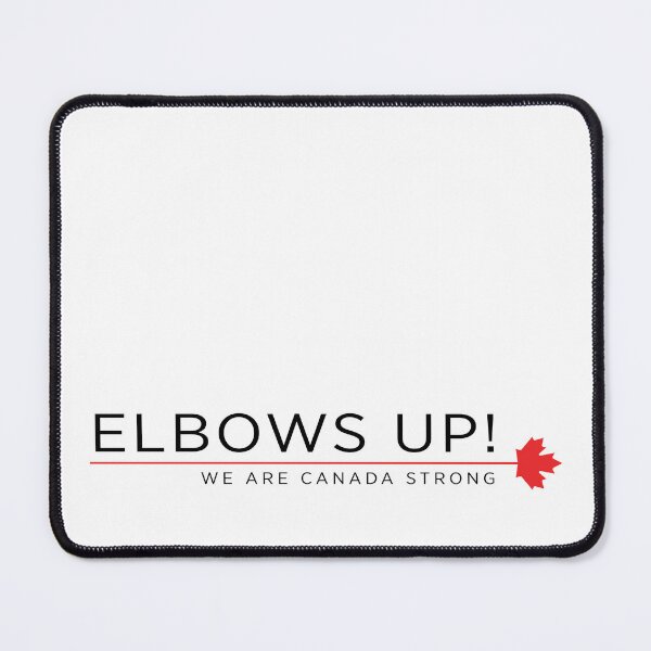Item preview, Elbows Up - We are Canada Strong - Bumper Sticker designed and sold by ElsBellsDesign.