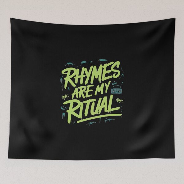 Item preview, Rhymes are my Ritual Hip Hop designed and sold by RadDeck.