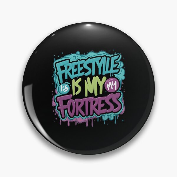 Item preview, Freestyle is my fortress Hip Hop designed and sold by RadDeck.