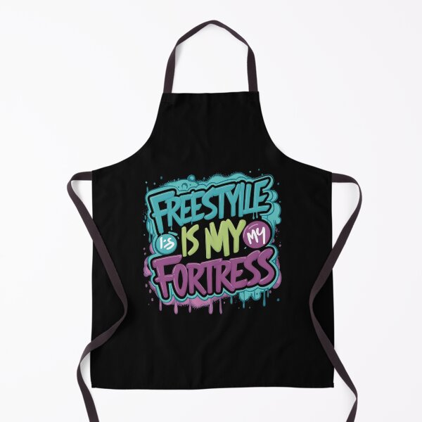 Item preview, Freestyle is my fortress Hip Hop designed and sold by RadDeck.