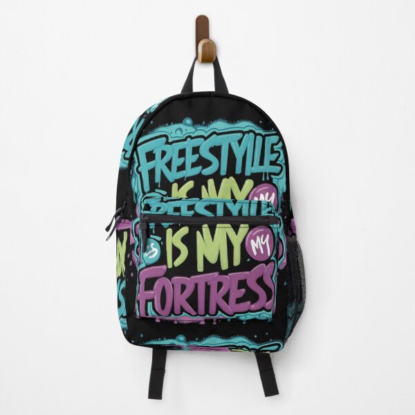 Item preview, Freestyle is my fortress Hip Hop designed and sold by RadDeck.