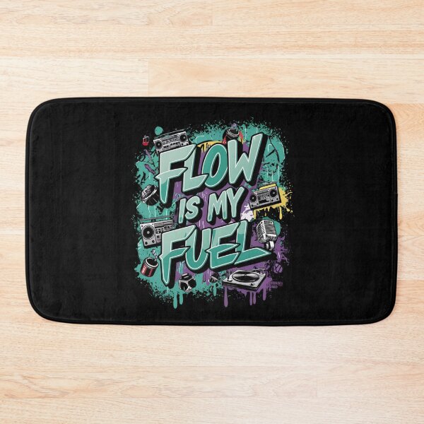 Item preview, Flow is my Fuel Hip Hop designed and sold by RadDeck.