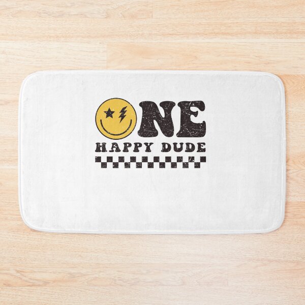 Item preview, One Happy Dude Smiley Face Retro designed and sold by JoelFox165.