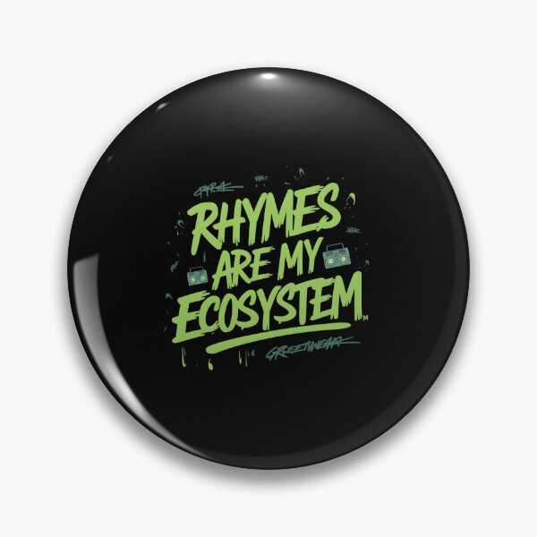 Item preview, Rhymes are my Ecosystem  designed and sold by RadDeck.