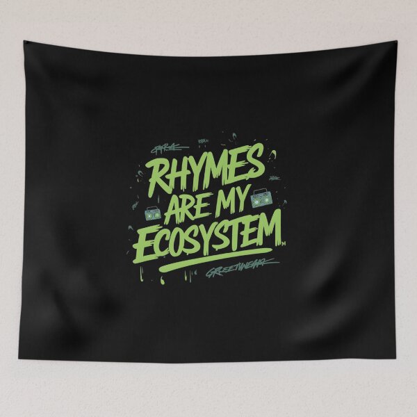 Item preview, Rhymes are my Ecosystem  designed and sold by RadDeck.