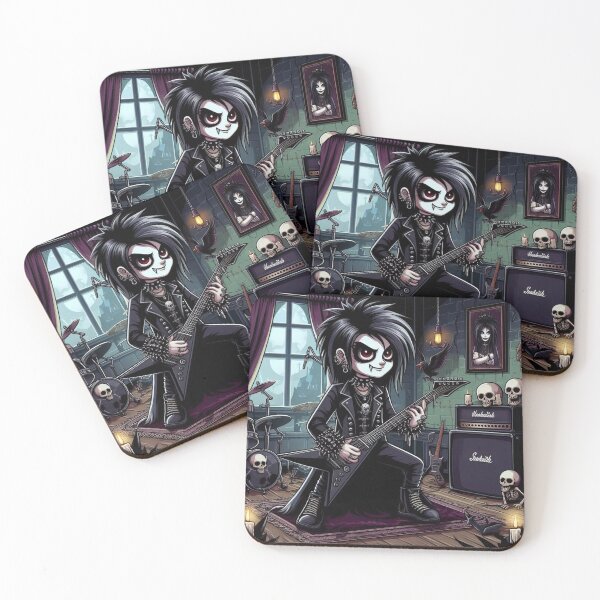 Item preview, Cute Boy playing metal designed and sold by DarkWitch03.