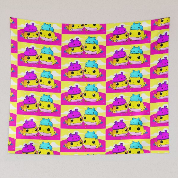 Item preview, Funny Mr. Frog and Ms. Frog Art - Sticker designed and sold by Earth Nature Creations.