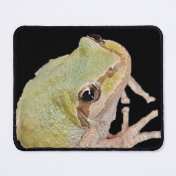 Item preview, Pacific Tree Frog black bg designed and sold by Lizzilzil.