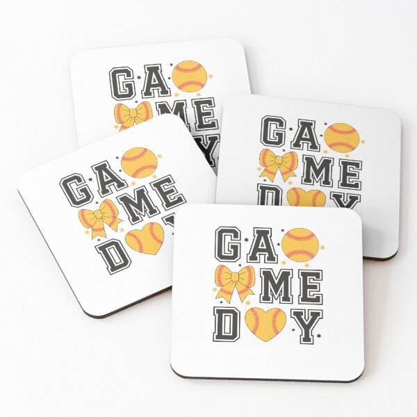 Item preview, Game Day Softball Yellow Bow Design designed and sold by JoelFox165.
