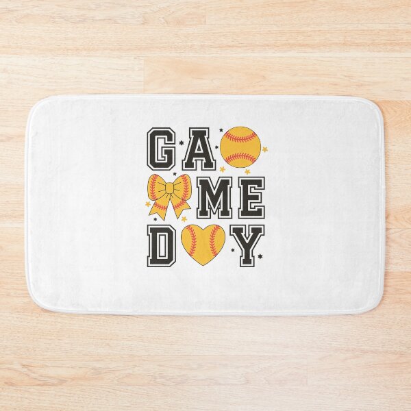 Item preview, Game Day Softball Yellow Bow Design designed and sold by JoelFox165.