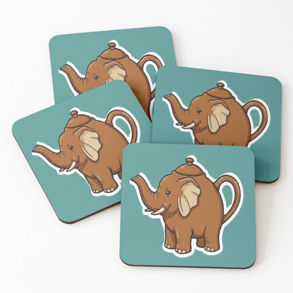 Item preview, Elephant Teapot designed and sold by StickersRyous.