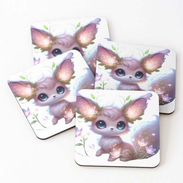 Item preview, Fantasy Creature with Florals designed and sold by Dream Bloom Gallery.