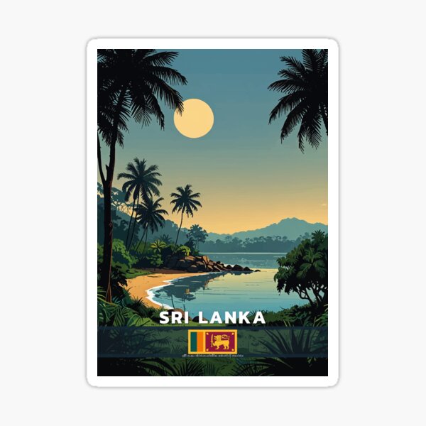 Item preview, Sri Lanka Travel  designed and sold by Thistle-TShop.