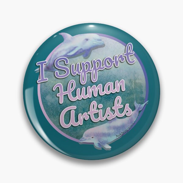 Item preview, I support Human Artists designed and sold by Aakheperure.