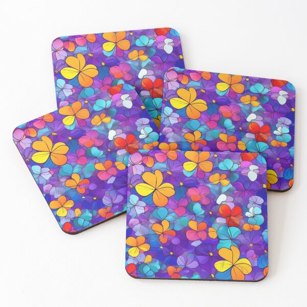 Item preview, Colorful Floral Pattern designed and sold by calibrit.