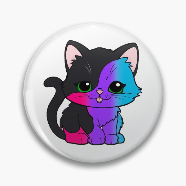 Item preview, Kawaii Androgynous Cat – Androgynous Pride Cute Design designed and sold by Travelslightly.