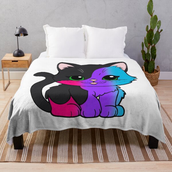 Item preview, Kawaii Androgynous Cat – Androgynous Pride Cute Design designed and sold by Travelslightly.