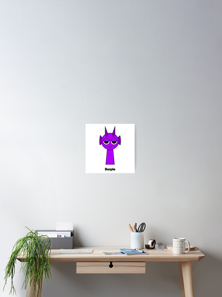Durple Sprunki Poster