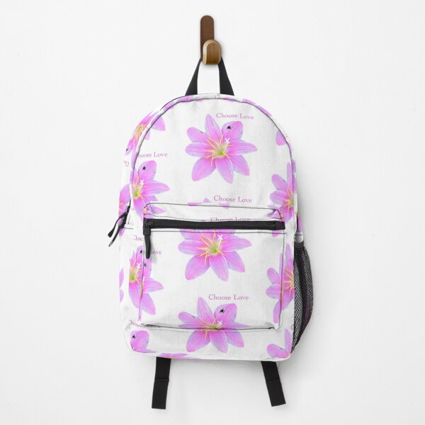 Item preview, Choose love, pink rain lily designed and sold by Josephine Ethereal.