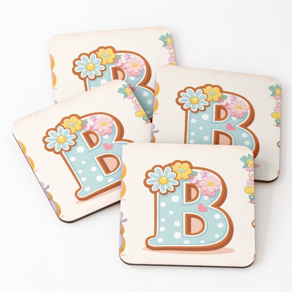 Item preview, letter B in cute ways designed and sold by Chayapa.