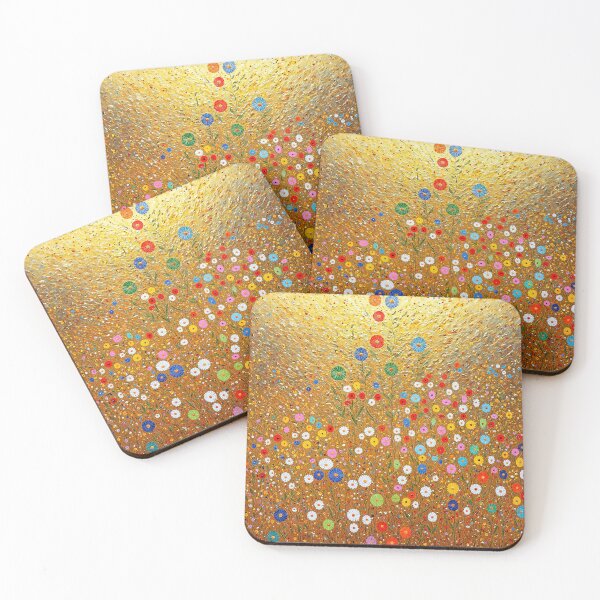 Item preview, Gustav Klimt Gold Flower Garden designed and sold by maniacfitness.