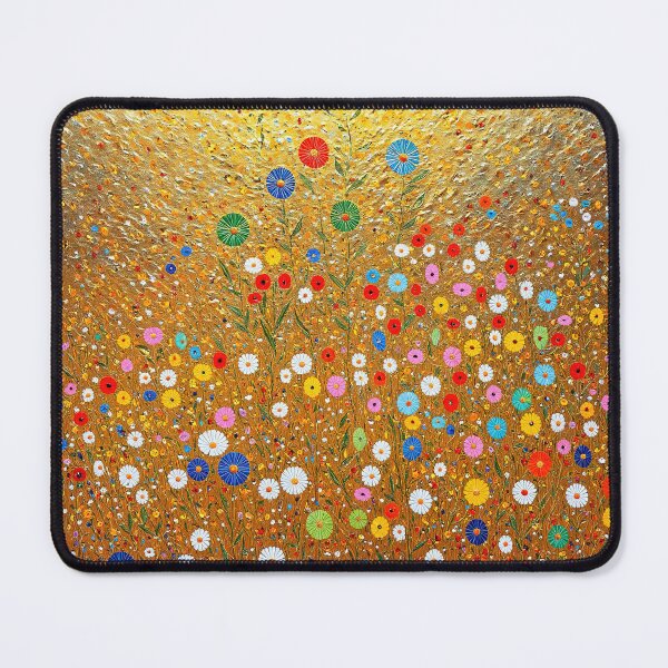 Item preview, Gustav Klimt Gold Flower Garden designed and sold by maniacfitness.