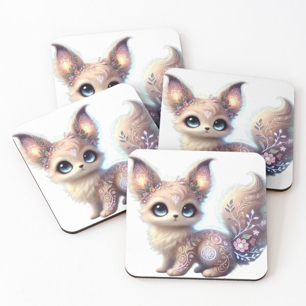 Item preview, Nordic-Inspired Fantasy Creature In Florals designed and sold by Dream Bloom Gallery.