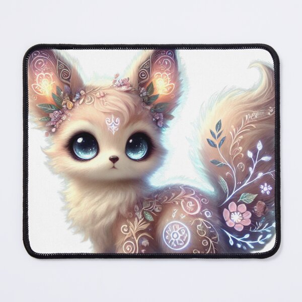 Item preview, Nordic-Inspired Fantasy Creature In Florals designed and sold by Dream Bloom Gallery.