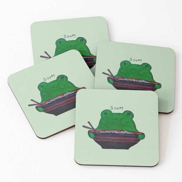 Item preview, Soup Froggy  designed and sold by Nadyastinyshop8.