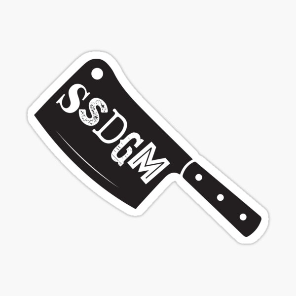 Stay Sexy Don't Get Murdered Cleaver Sticker
