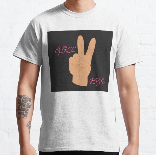 Item preview, "Girl Bye" Illustration designed and sold by Emmacatecreates.