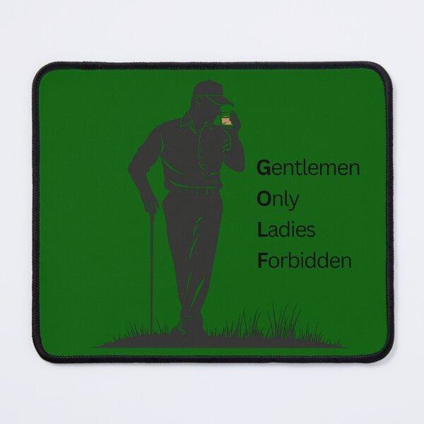 Item preview, Funny Golf Gentleman Drinking Whiskey - Golfer Humor for Men designed and sold by Jemimo.