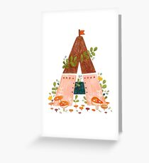 A is for Abode Greeting Card