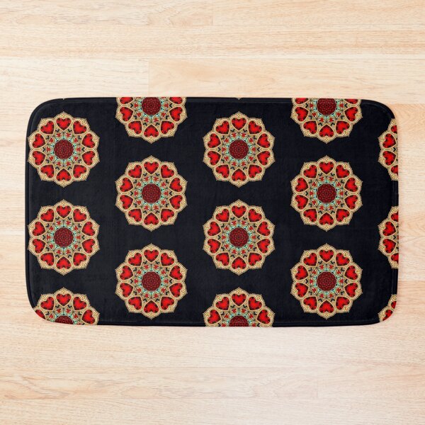 Item preview, Queen of Hearts Mandala designed and sold by MegBailes.