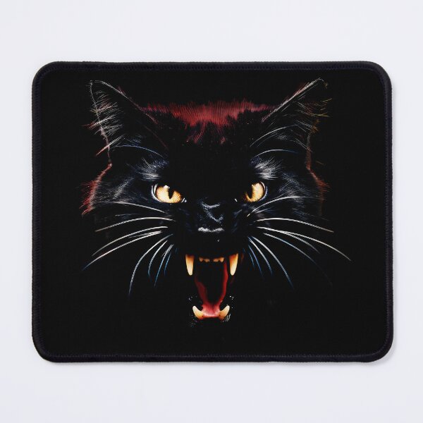 Item preview, Fierce Black Cat designed and sold by zOnnOz.