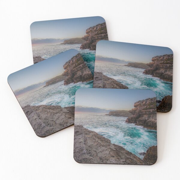 Item preview, Mermaid Inlet - Beecroft Peninsula Sunrise Over the Sea designed and sold by Jayne Ion.