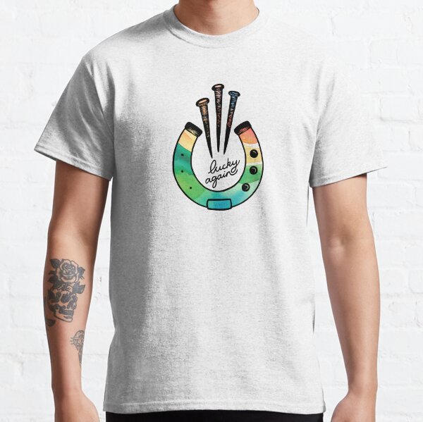 Item preview, Happy as Larries Horseshoe Nails Tattoo designed and sold by happyaslarries.