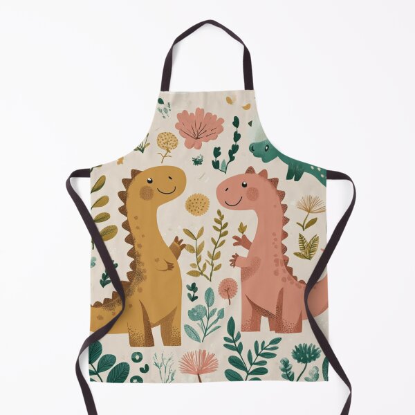 Item preview, Floral Dinosaur in the Garden designed and sold by WinfinityStudio.