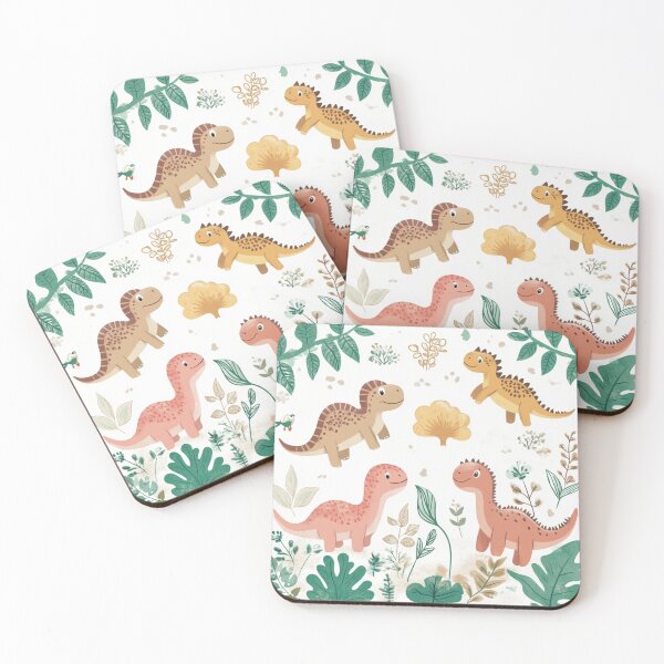 Item preview, Cute Floral Dinosaur designed and sold by WinfinityStudio.