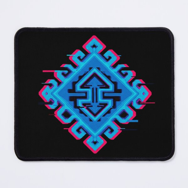Item preview, Glitchy Tribal Diamond | Ethnic Digital Sticker & Tee Art designed and sold by ethnicdigital.