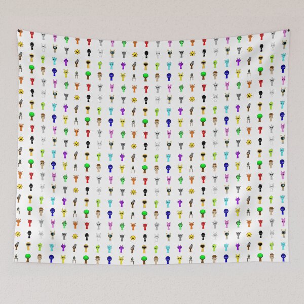 Item preview, Sprunki pattern designed and sold by goal-getter.
