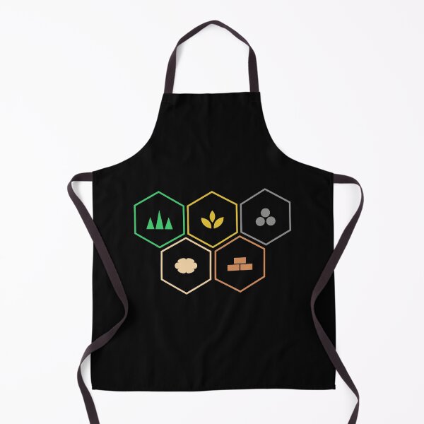 Item preview, Abstract Settlers Resource Symbols Boardgames designed and sold by pixeptional.