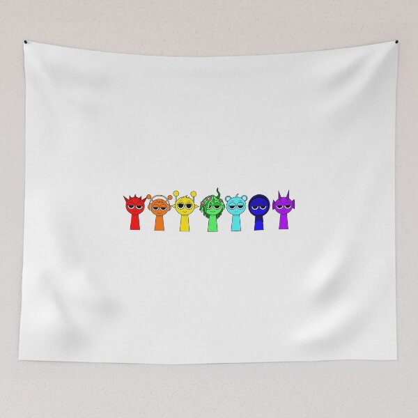 Item preview, Rainbow Sprunkies designed and sold by goal-getter.