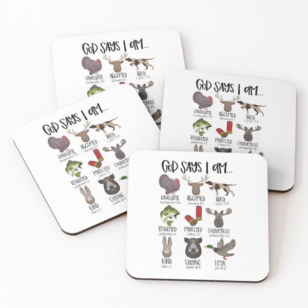 Item preview, God Says I Am Outdoor Hunting Theme designed and sold by JoelFox165.